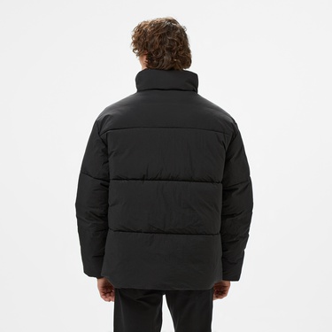  Calvin Klein Jeans Chenille Puffer Erkek Siyah Ceket