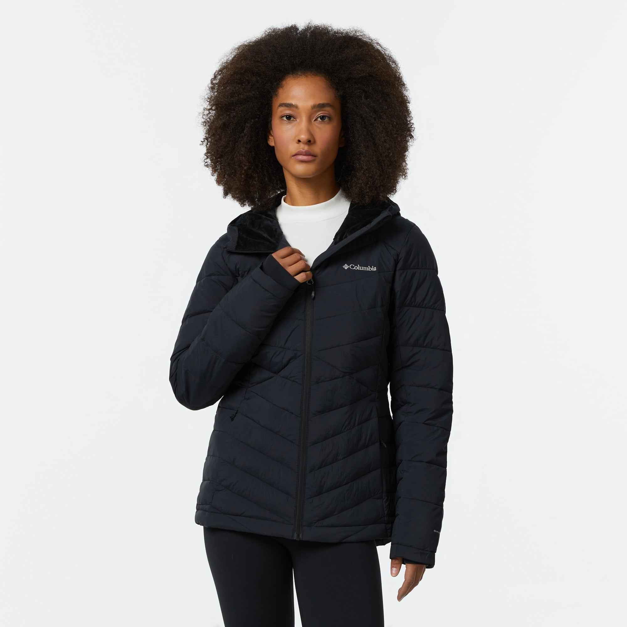 Columbia Joy Peak II Hooded Kadın Siyah Mont