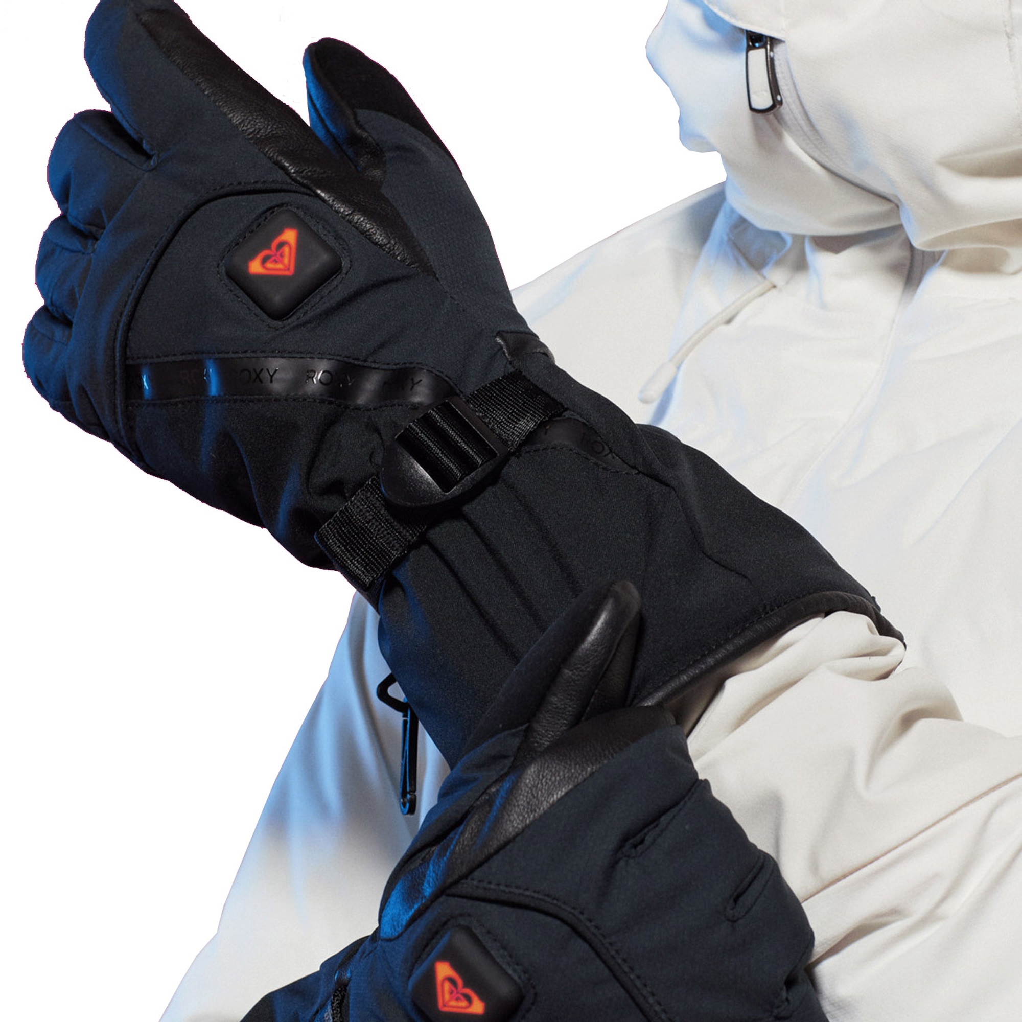 Roxy Sierra Warmlink Gloves Kadın Siyah Eldiven