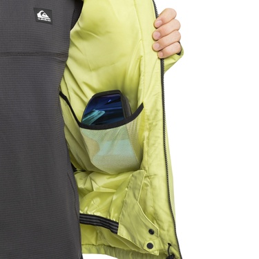  Quiksilver Mission Block Jk Erkek Snowboard Ceketi