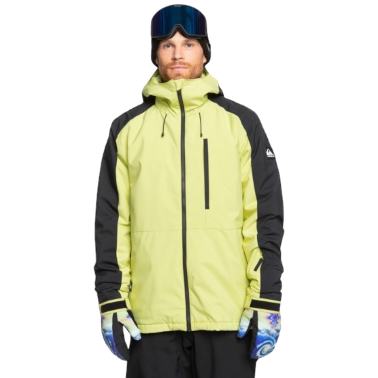  Quiksilver Mission Block Jk Erkek Snowboard Ceketi