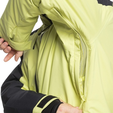  Quiksilver Mission Block Jk Erkek Snowboard Ceketi