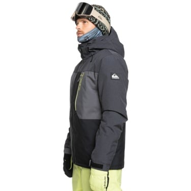  Quiksilver Dawson Erkek Siyah Snowboard Ceketi
