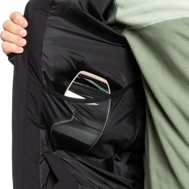  Quiksilver Dawson Erkek Siyah Snowboard Ceketi