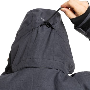  Quiksilver Dawson Erkek Siyah Snowboard Ceketi