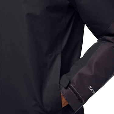  Jack Wolfskin Jasper Ins Erkek Siyah Outdoor Ceketi