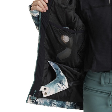  Roxy Jet Ski Kadın Kırmızı Snowboard Ceketi