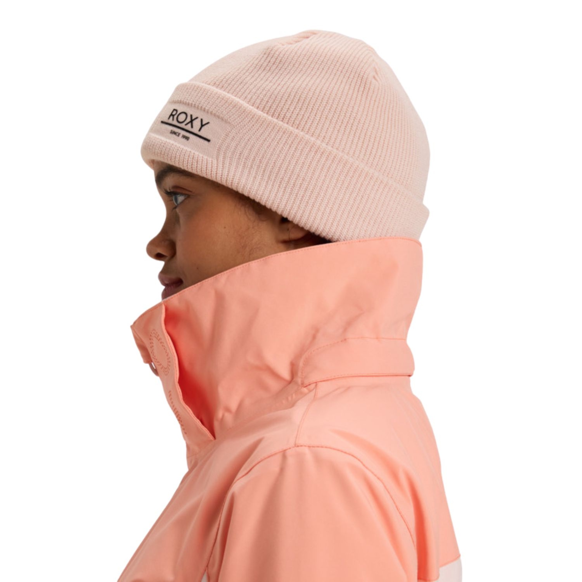 Roxy Free Jet Block Kadın Pembe Snowboard Ceketi