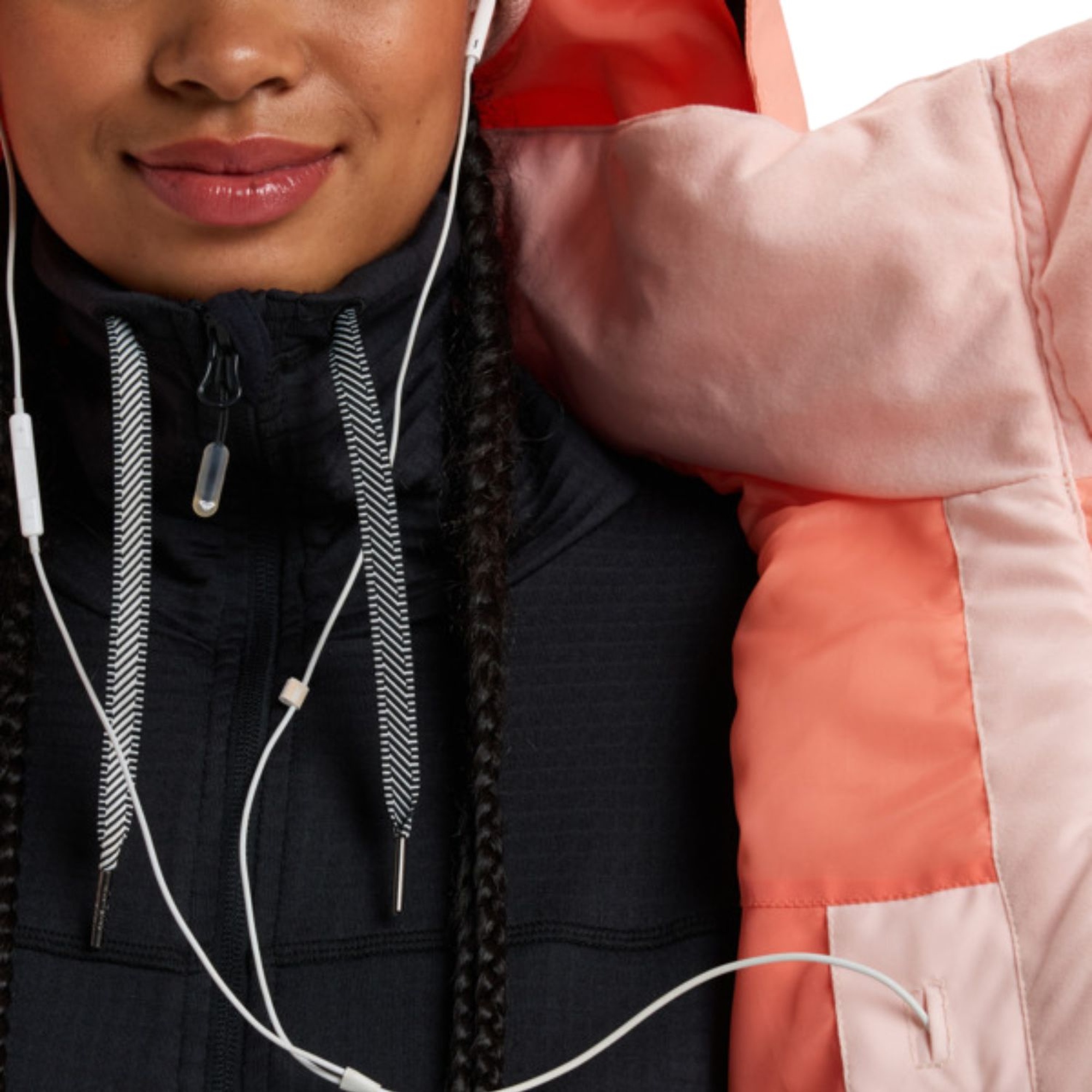 Roxy Free Jet Block Kadın Pembe Snowboard Ceketi