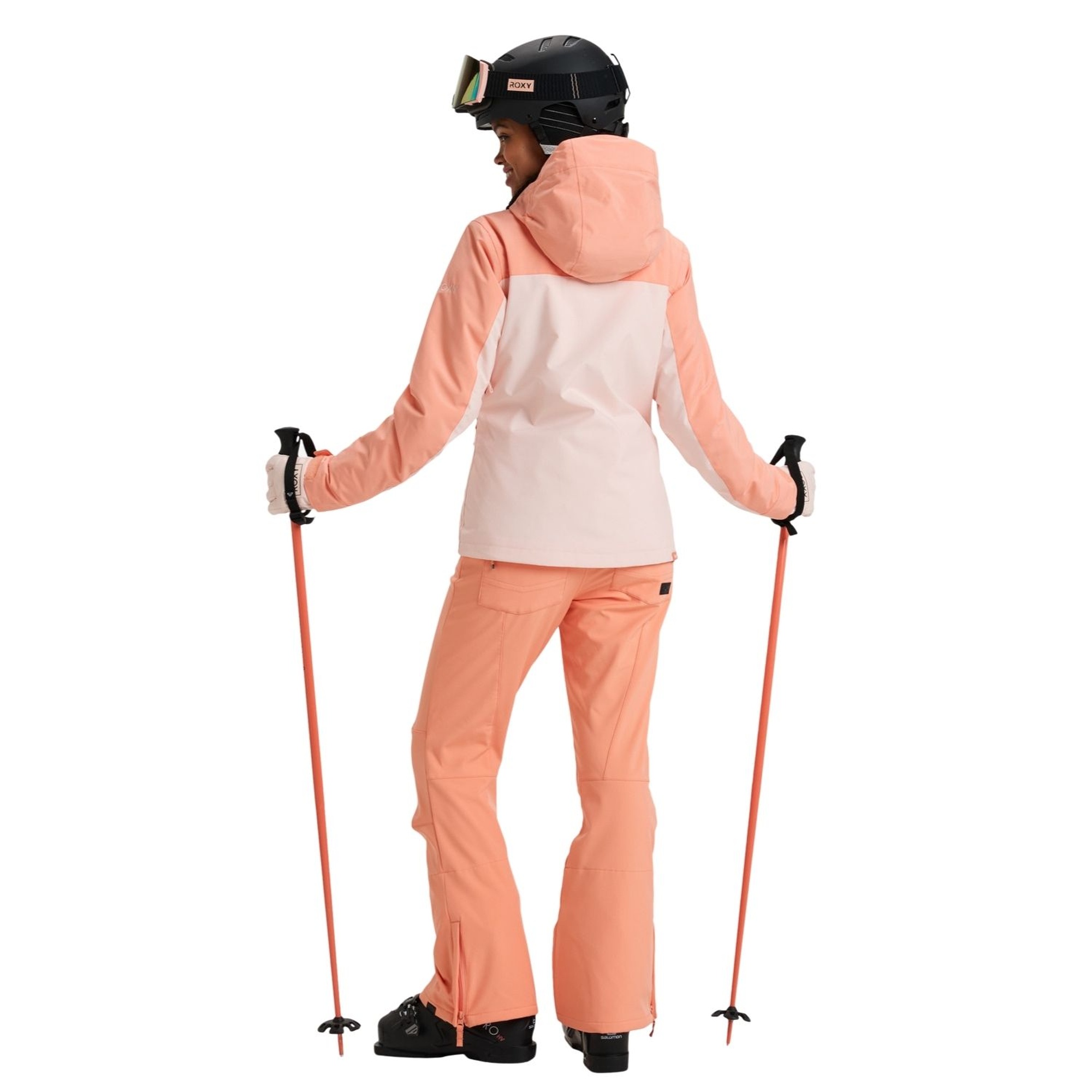 Roxy Free Jet Block Kadın Pembe Snowboard Ceketi