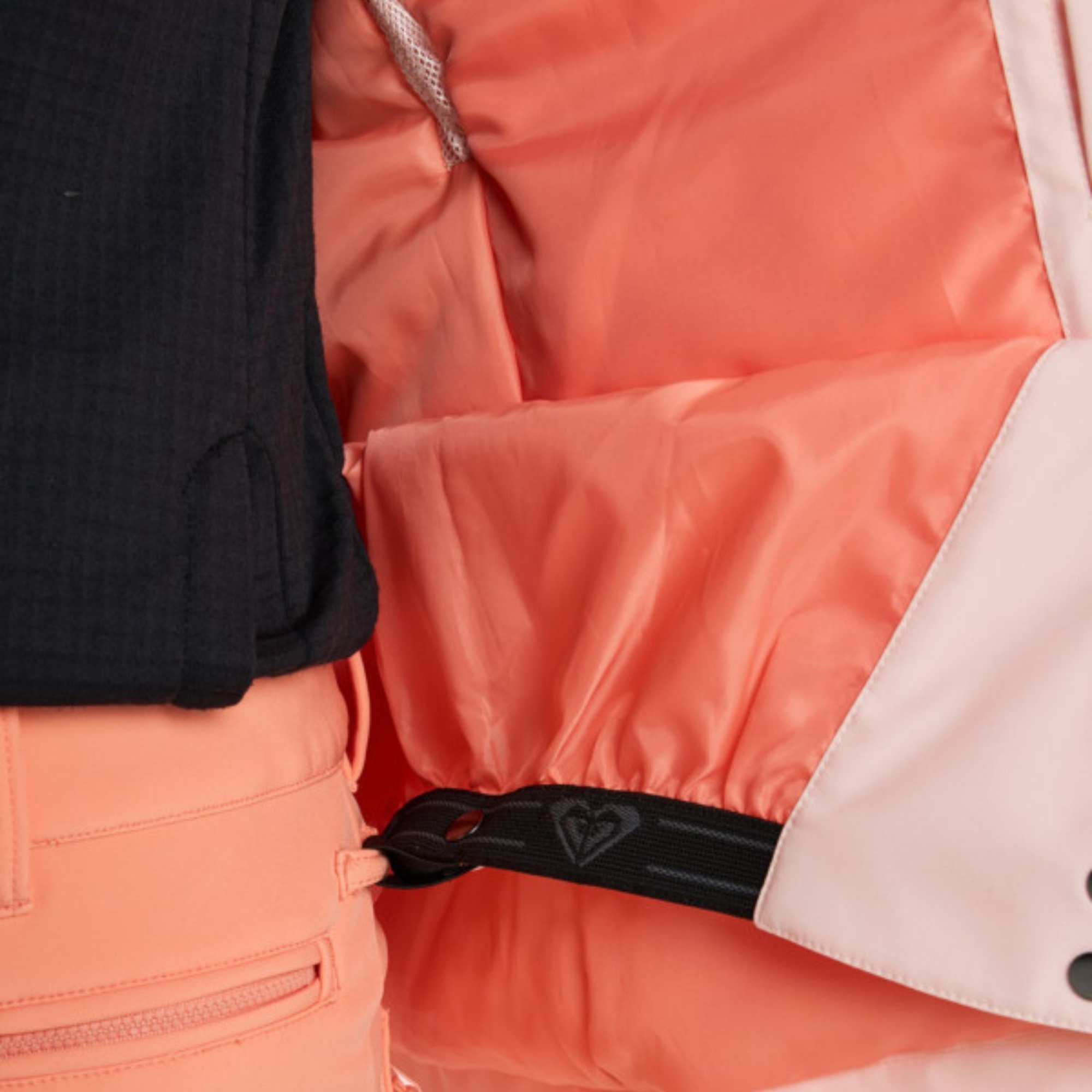 Roxy Free Jet Block Kadın Pembe Snowboard Ceketi