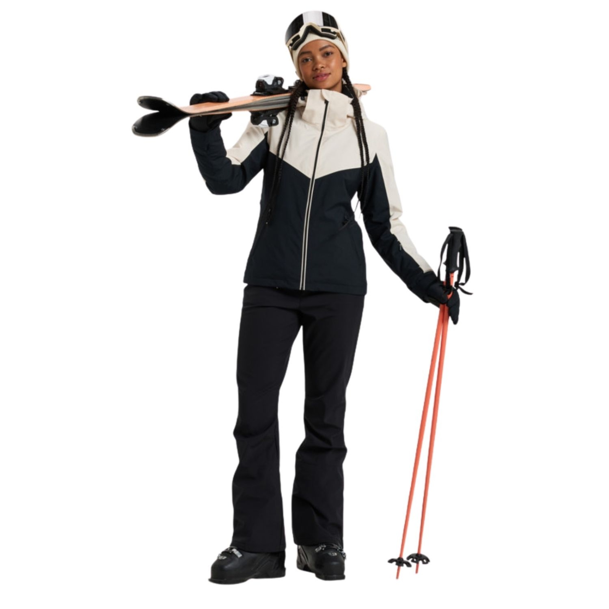 Roxy Free Jet Block Jk Kadın Snowboard Ceketi