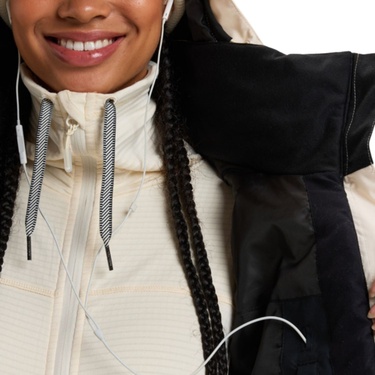  Roxy Free Jet Block Jk Kadın Snowboard Ceketi