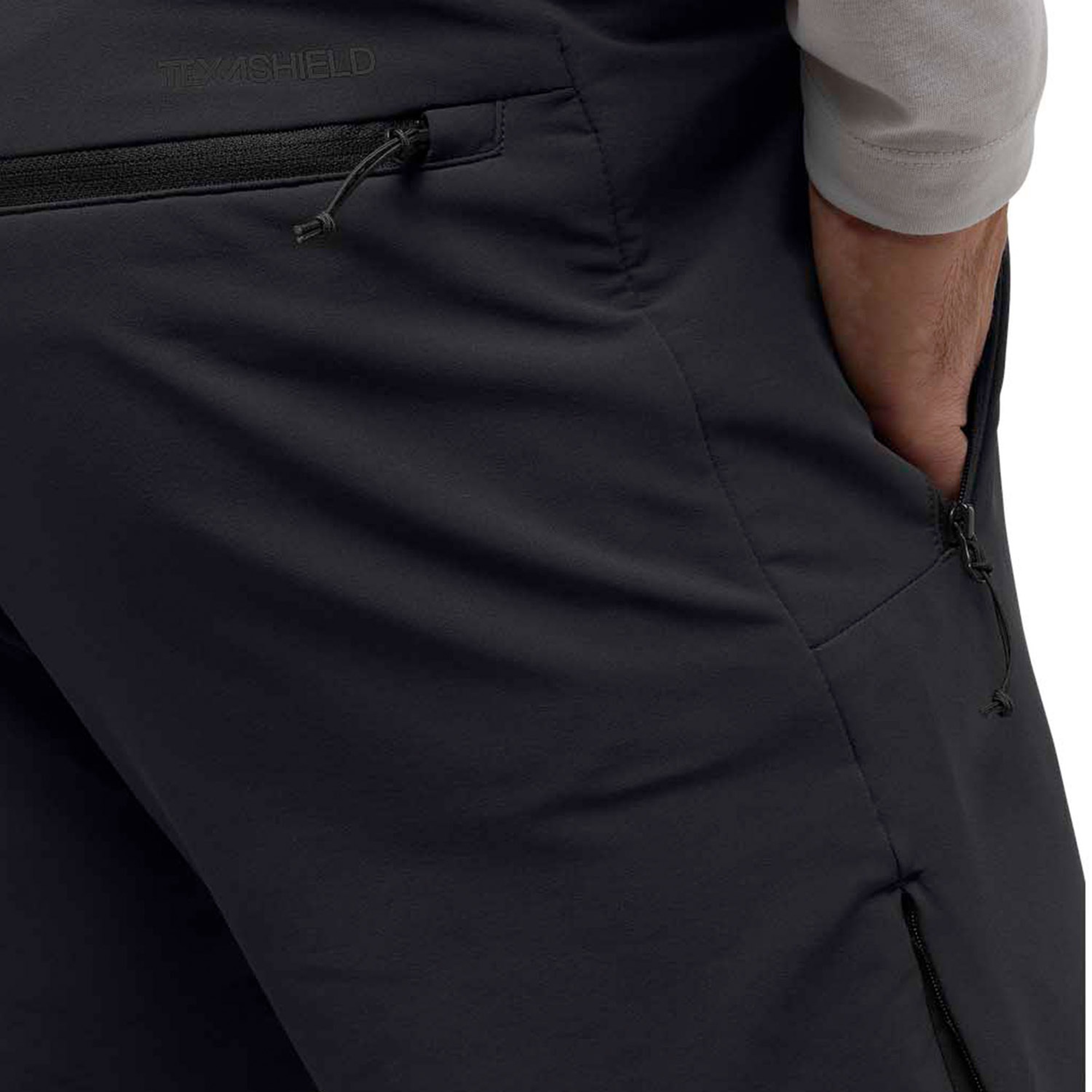 Jack Wolfskin Activate Thermic Erkek Siyah Outdoor Pantolonu