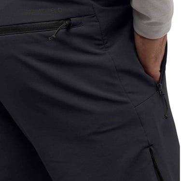  Jack Wolfskin Activate Thermic Erkek Siyah Outdoor Pantolonu