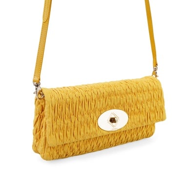  Eunice Sarı Kadın Postacı Çantası