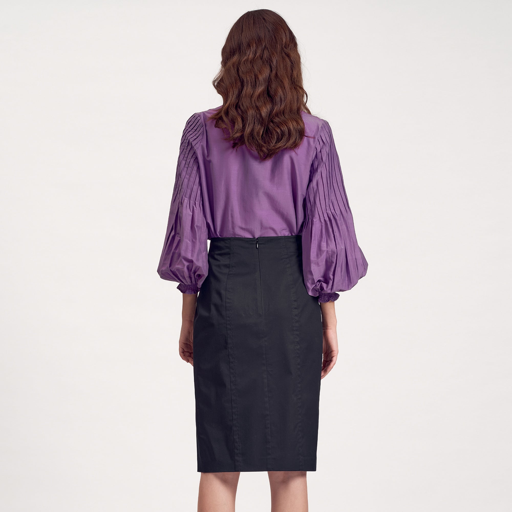 Siyah Kadın Kalem Etek