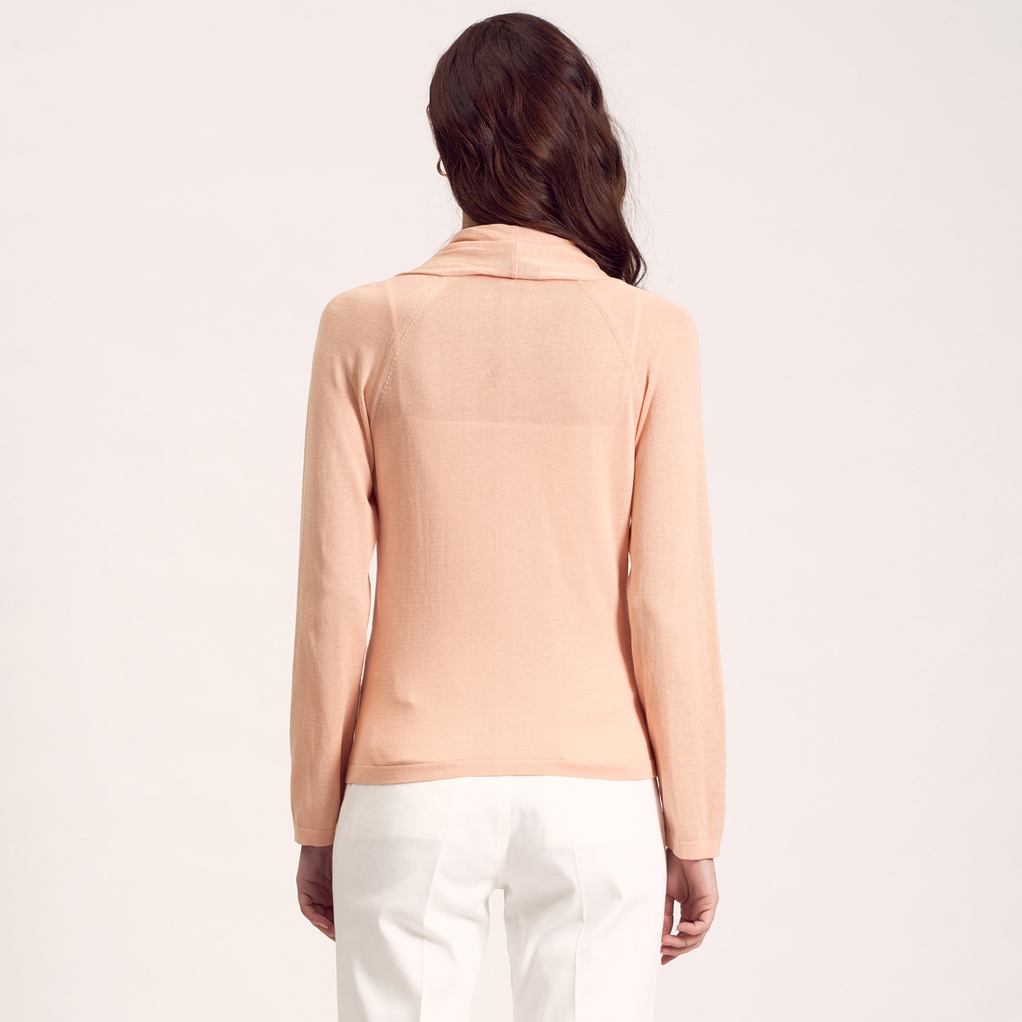 Pembe Kadın Triko Hırka