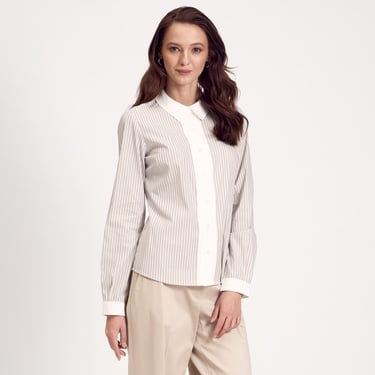  Beyaz Koton Kadın Gömlek