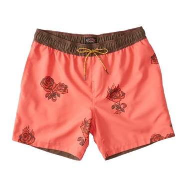  Billabong Bad Trip Reversible Erkek Kırmızı Volley Short