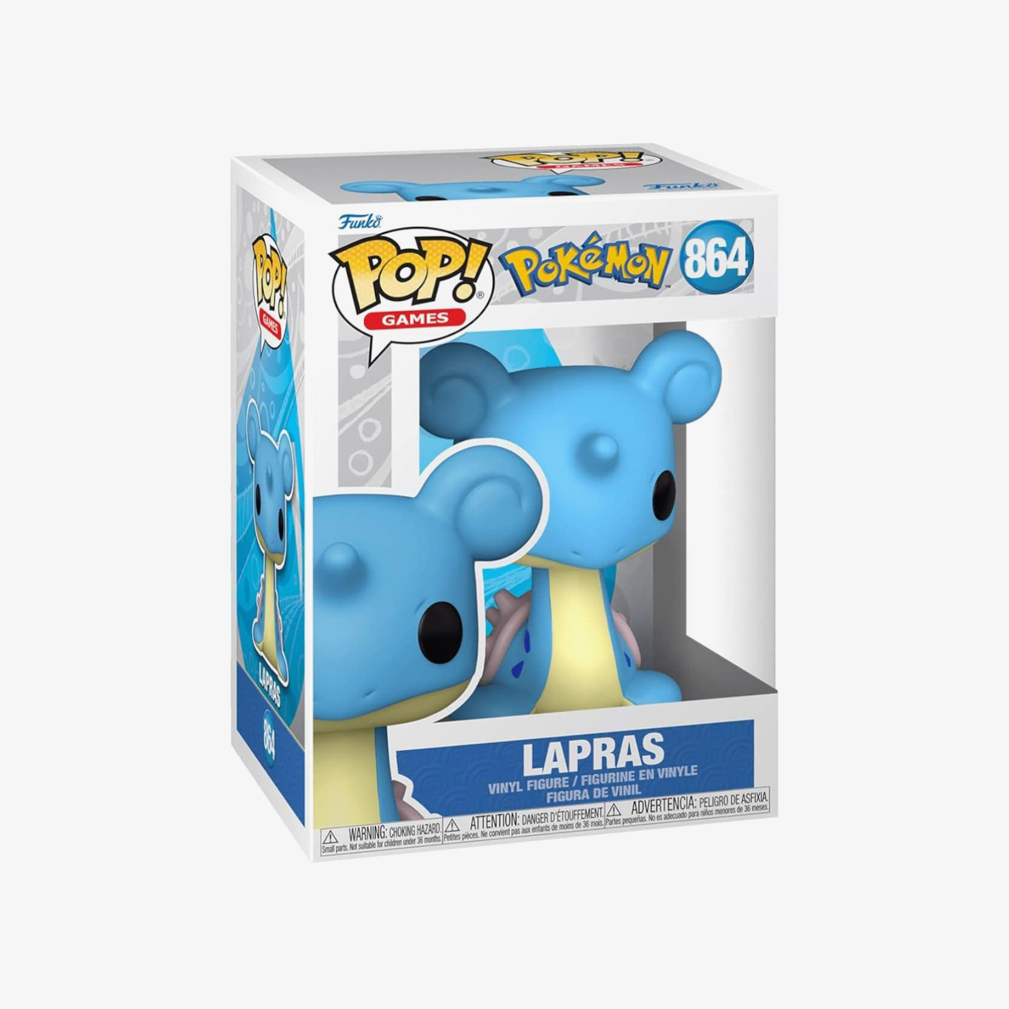  Funko Pop Games: Pokemon- Lapras Lokhlass Renkli Figür