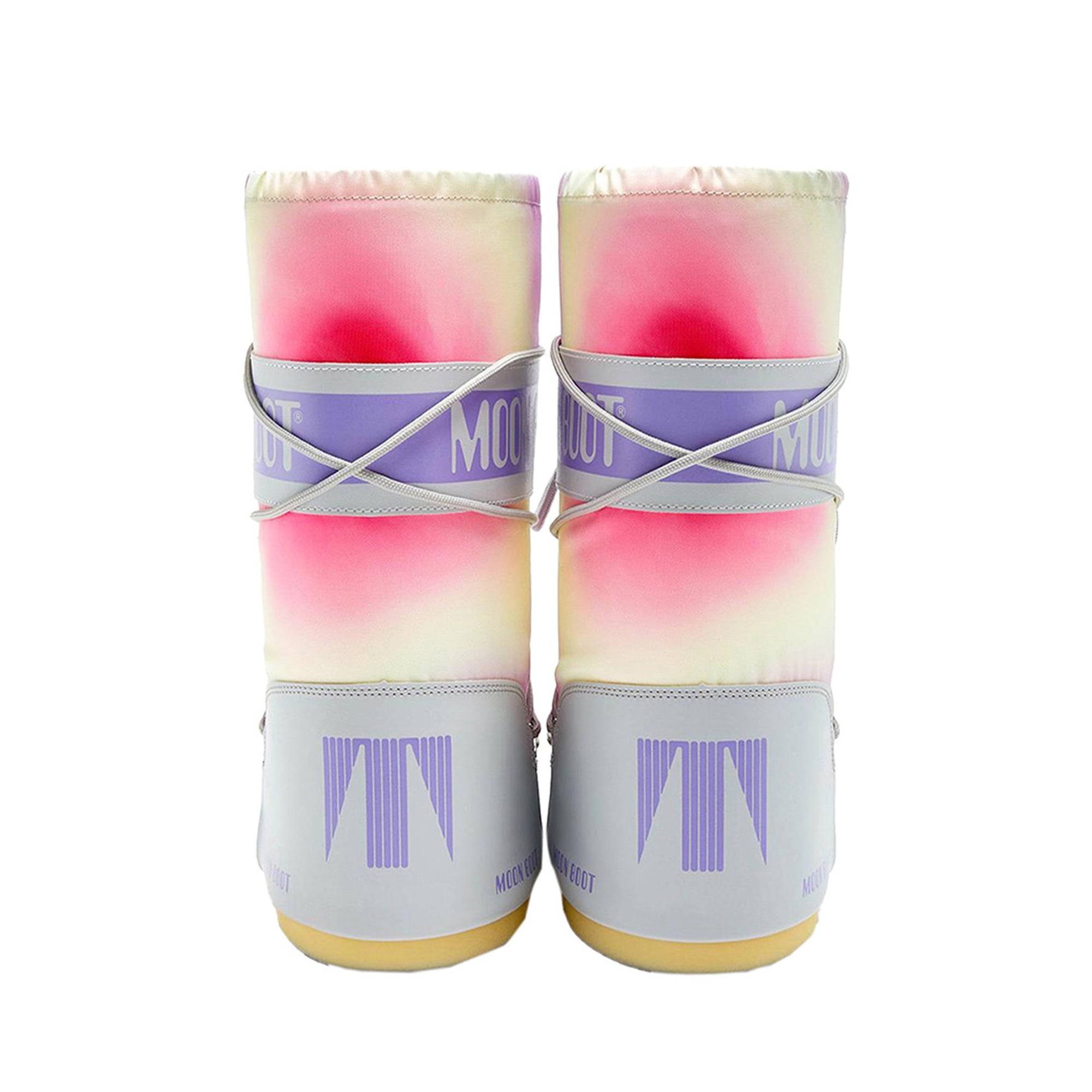 Moon Boot Mb Icon Rainbow Kadın Beyaz Kar Botu