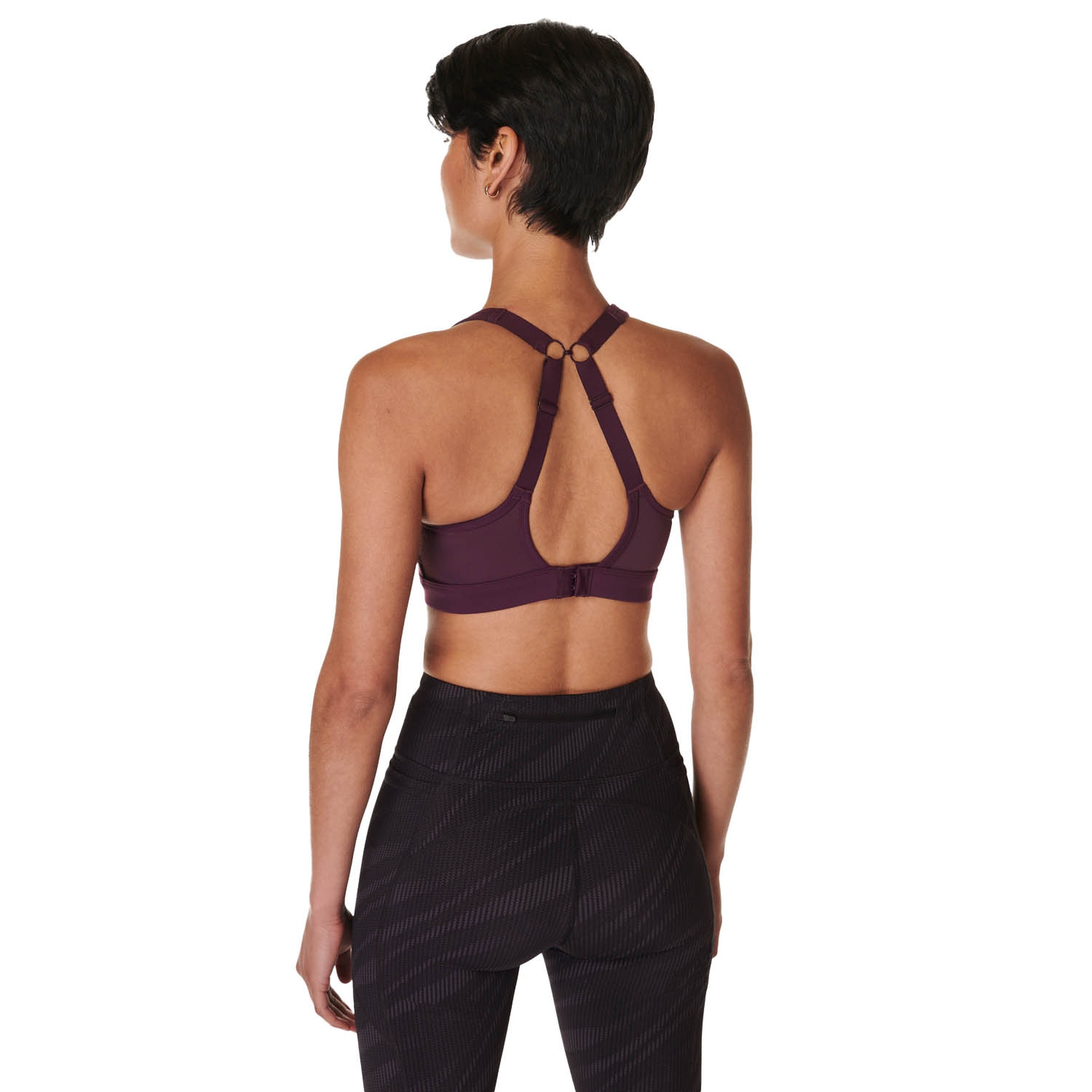 Sweaty Betty Power Icon Running Kadın Mor Koşu Bra