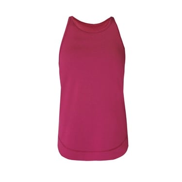  Sweaty Betty Breathe Easy Run Kadın Kırmızı Koşu Tank Top