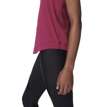  Sweaty Betty Breathe Easy Run Kadın Kırmızı Koşu Tank Top