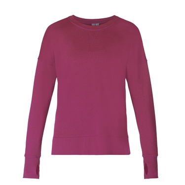  Sweaty Betty After Class Longline Sweatshir Kadın Kırmızı Sweatshirt