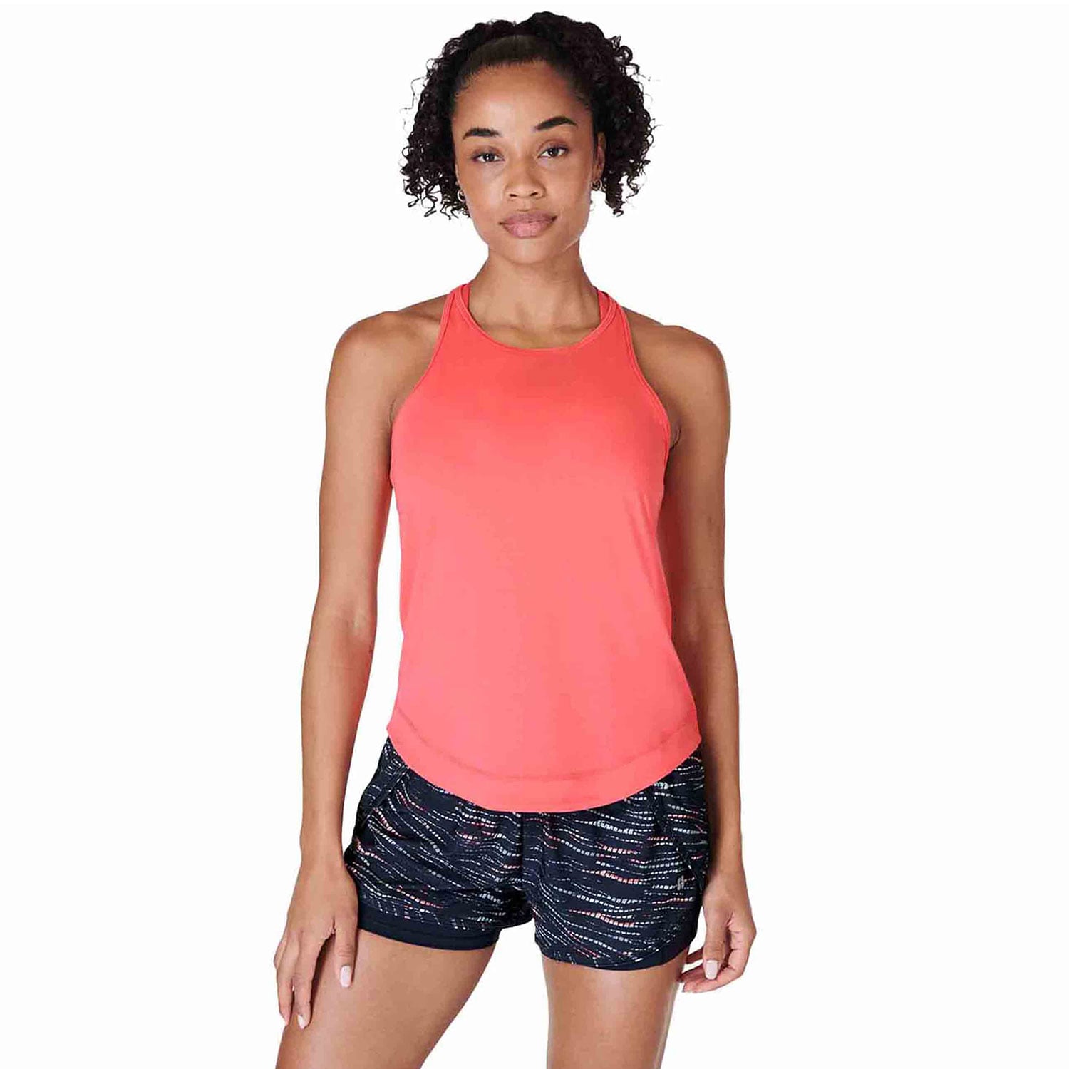  Sweaty Betty Breathe Easy Run Kadın Koşu Tank Top