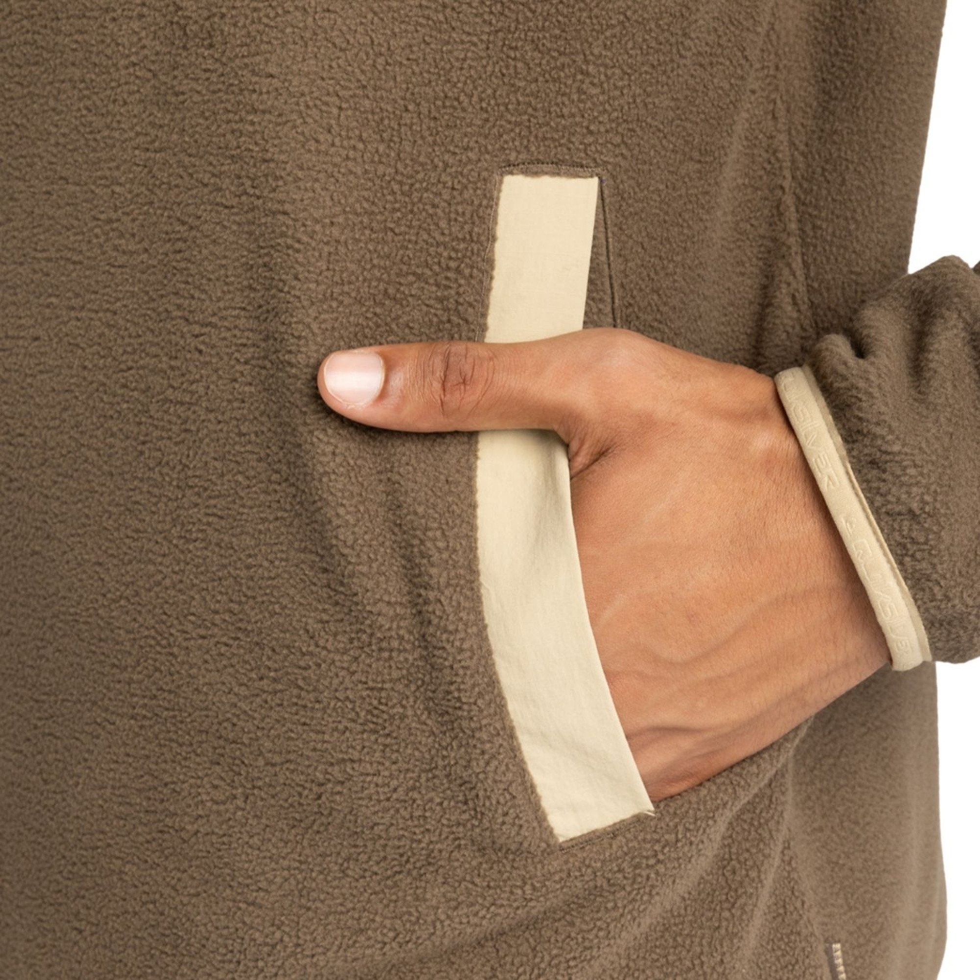 Quiksilver No Destination 2 Half Snap Erkek Polar