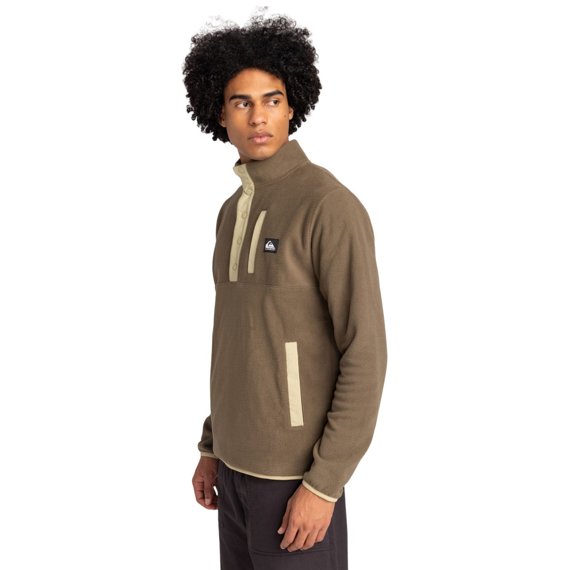 Quiksilver No Destination 2 Half Snap Erkek Polar