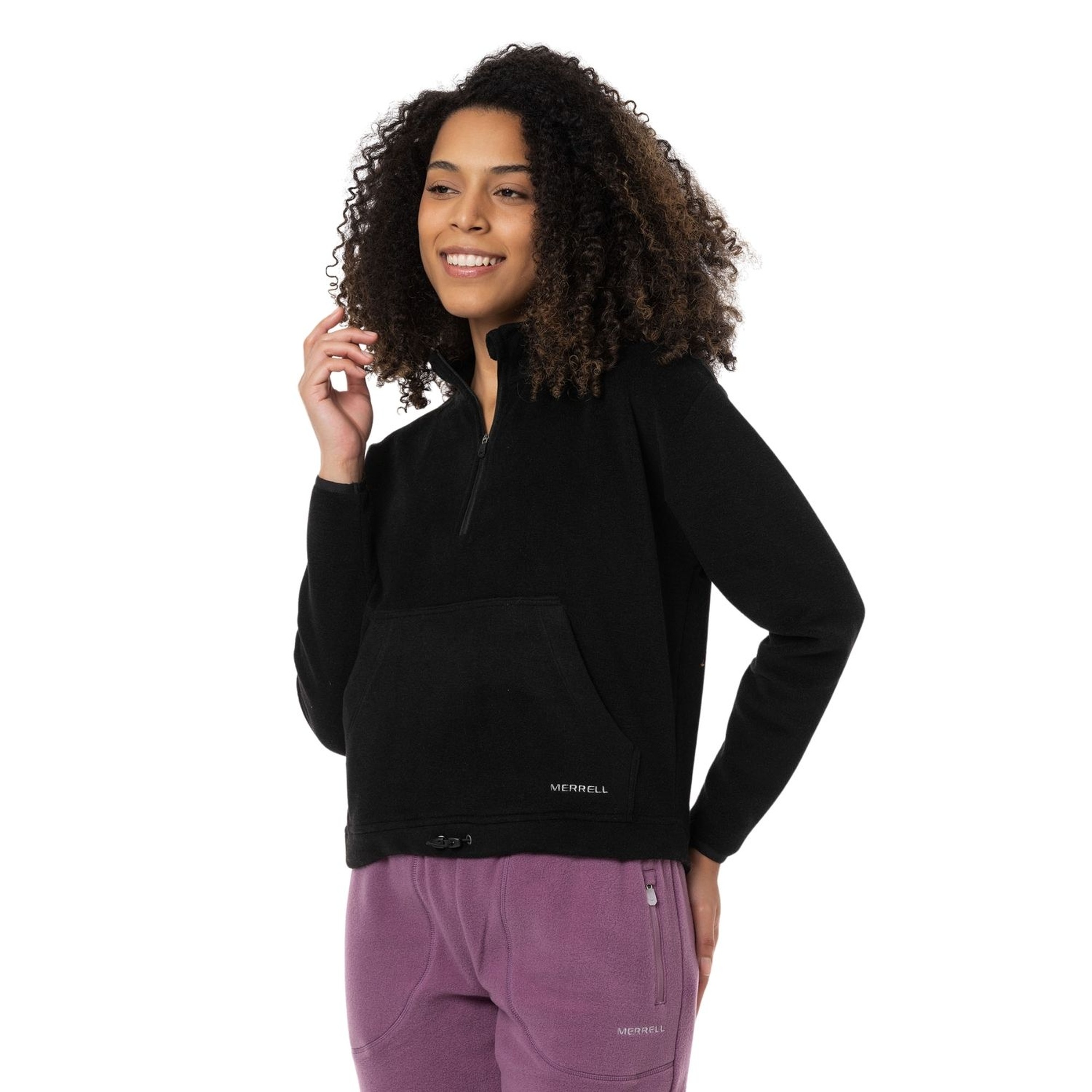 Merrell Stamp Kadın Siyah Sweatshirt