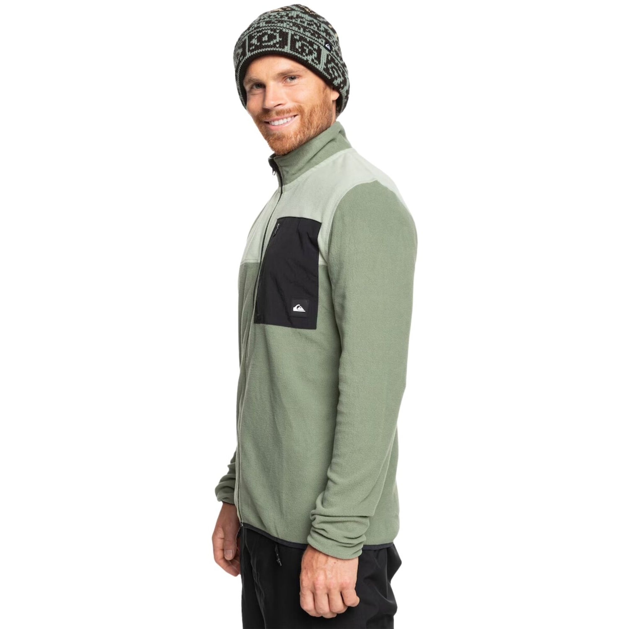 Quiksilver Aker Fz Fleece Erkek Polar Ceket