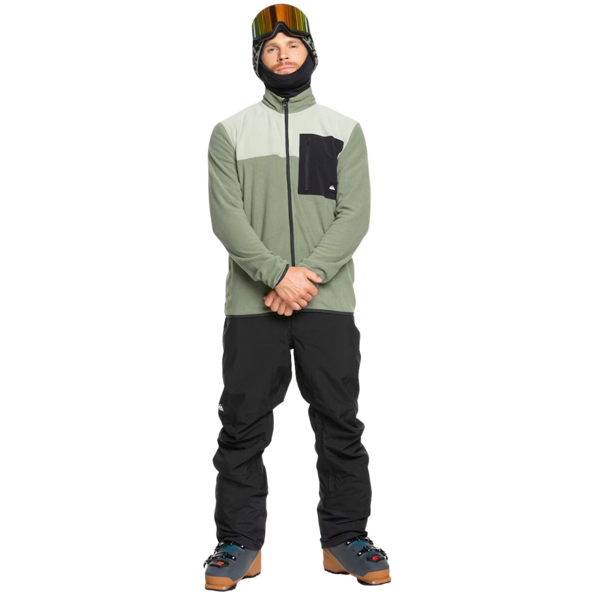 Quiksilver Aker Fz Fleece Erkek Polar Ceket