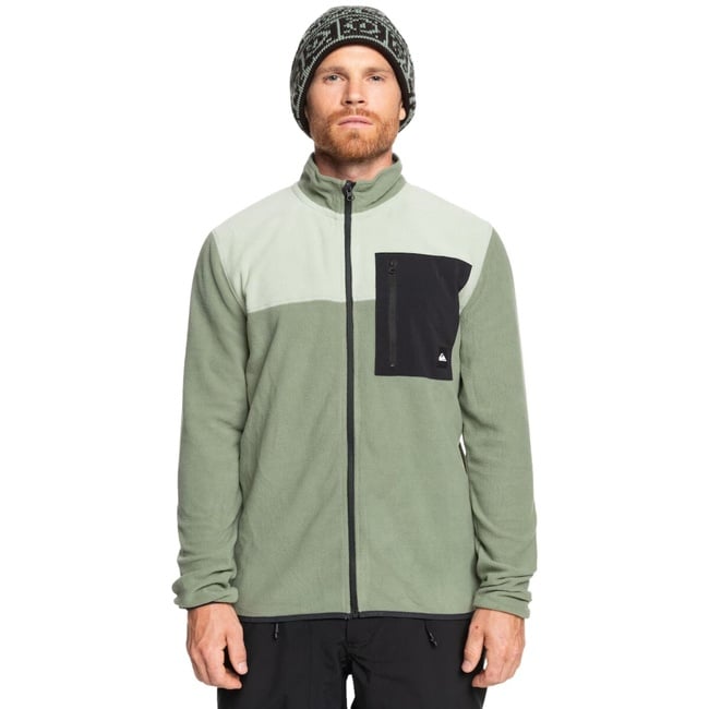  Quiksilver Aker Fz Fleece Erkek Polar Ceket