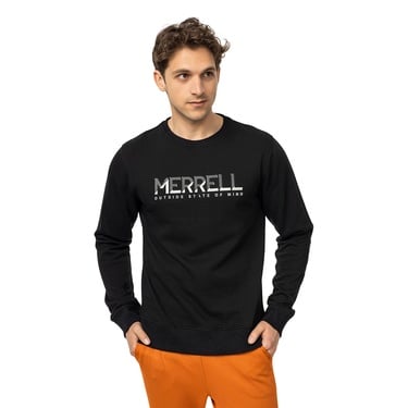  Merrell Smith Erkek Siyah Sweatshirt