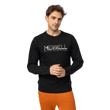  Merrell Smith Erkek Siyah Sweatshirt
