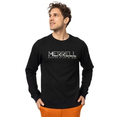 Merrell Smith Erkek Siyah Sweatshirt