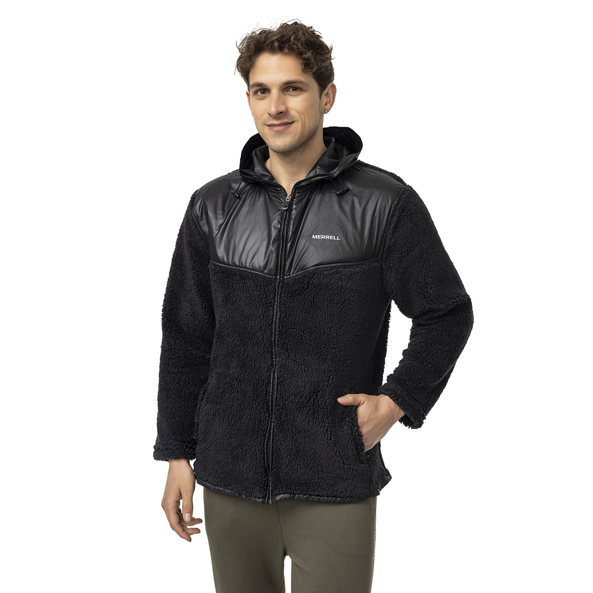 Merrell Job Erkek Siyah Polar Ceket