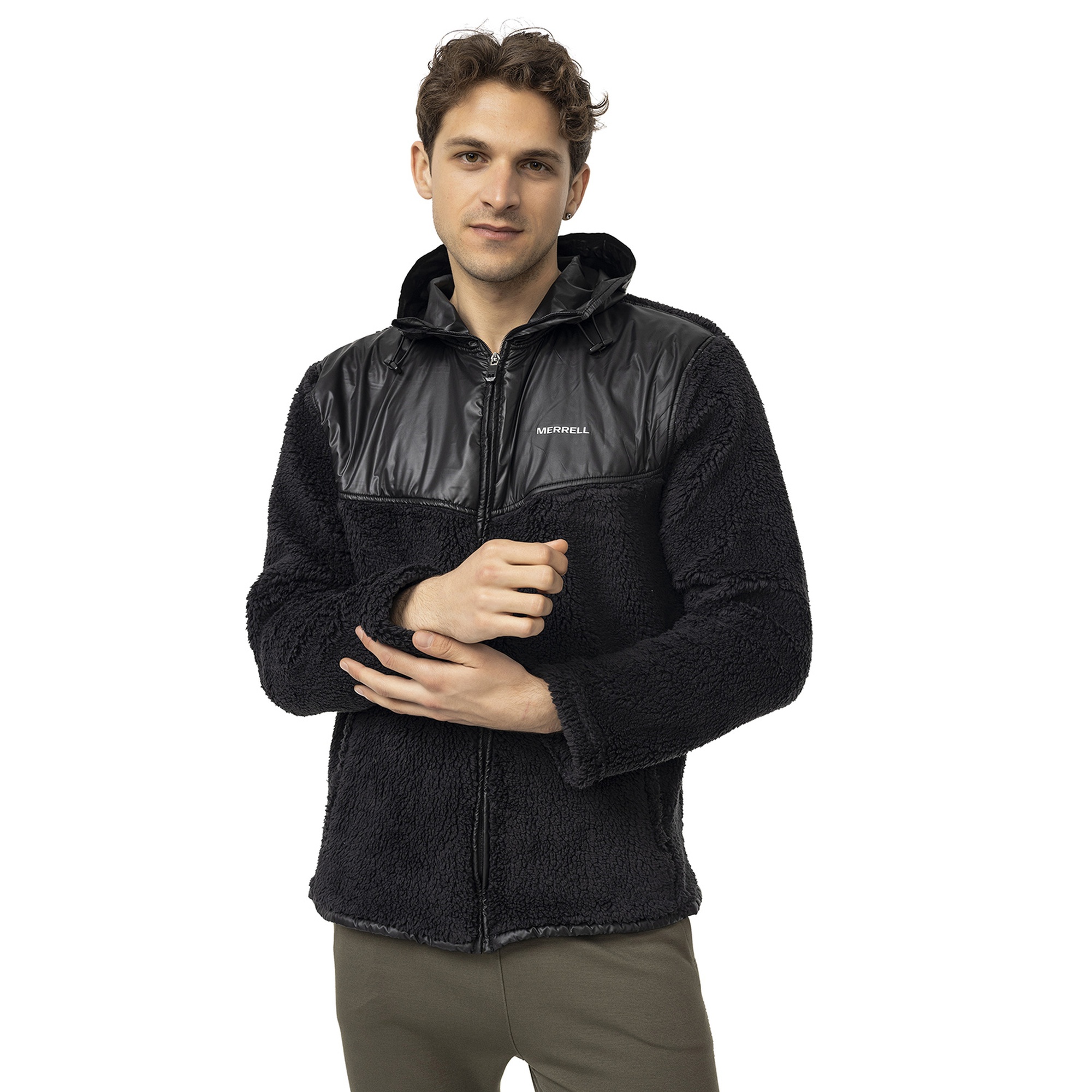 Merrell Job Erkek Siyah Polar Ceket