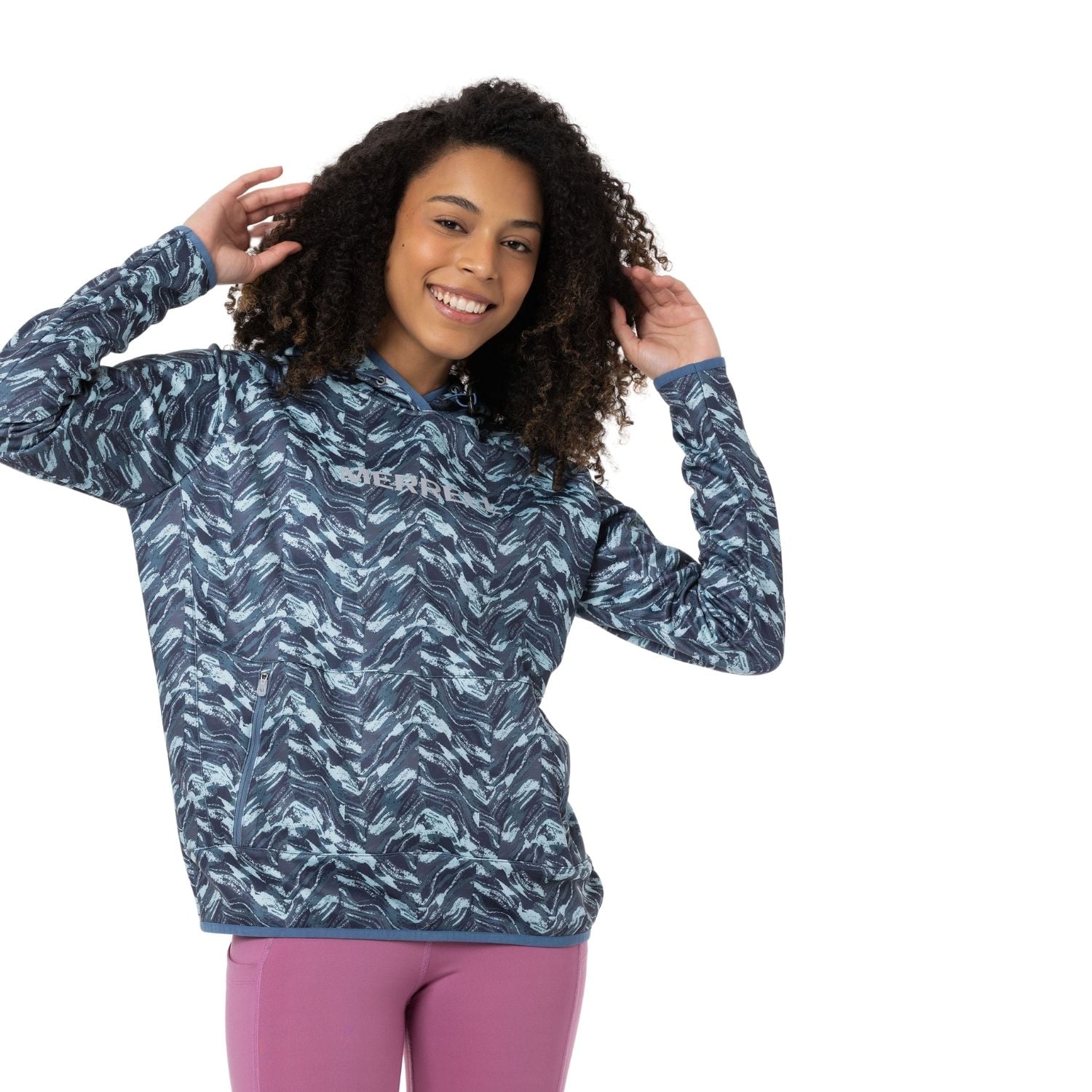  Merrell Symone Kadın Mavi Sweatshirt