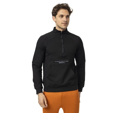  Merrell Stefan Erkek Siyah Sweatshirt