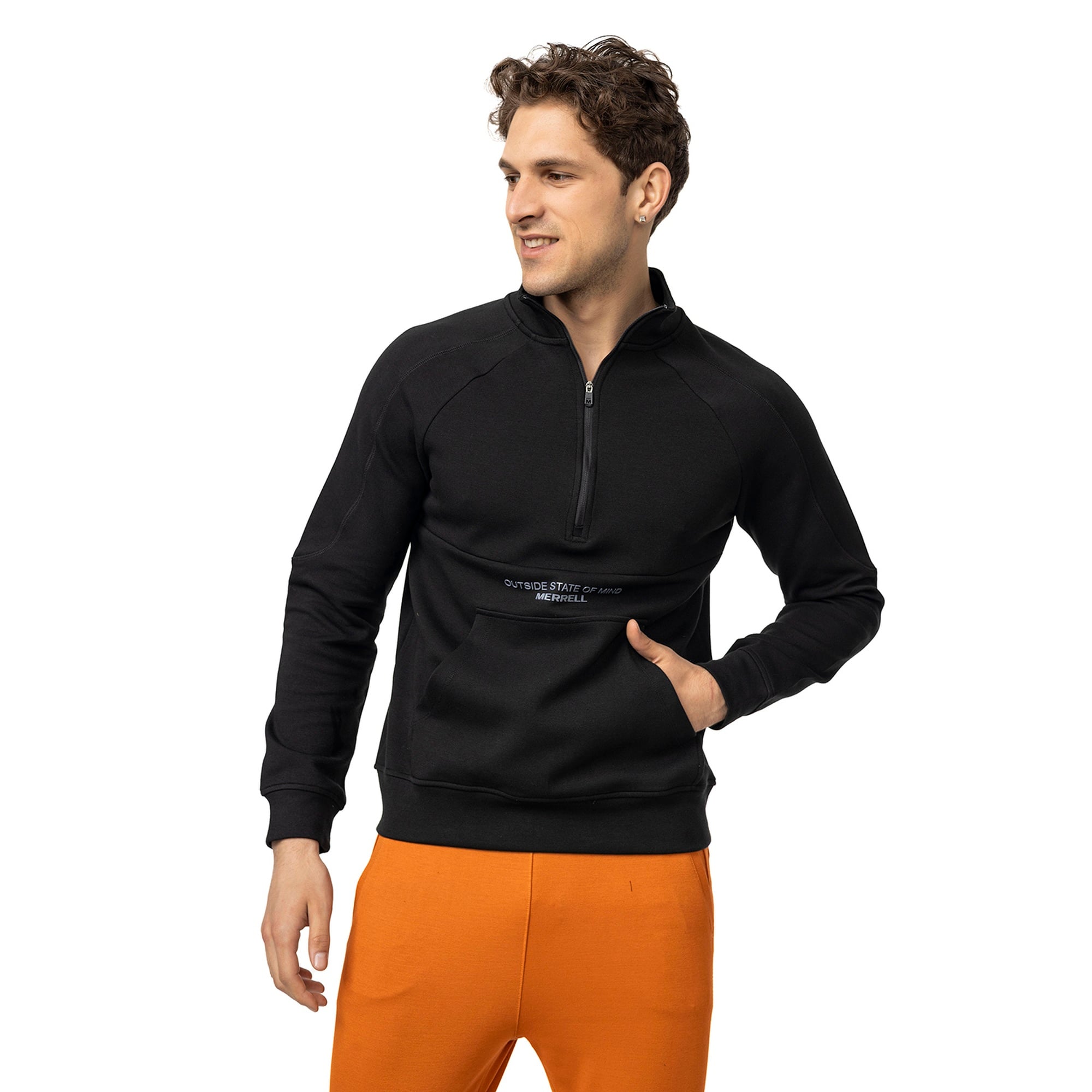 Merrell Stefan Erkek Siyah Sweatshirt