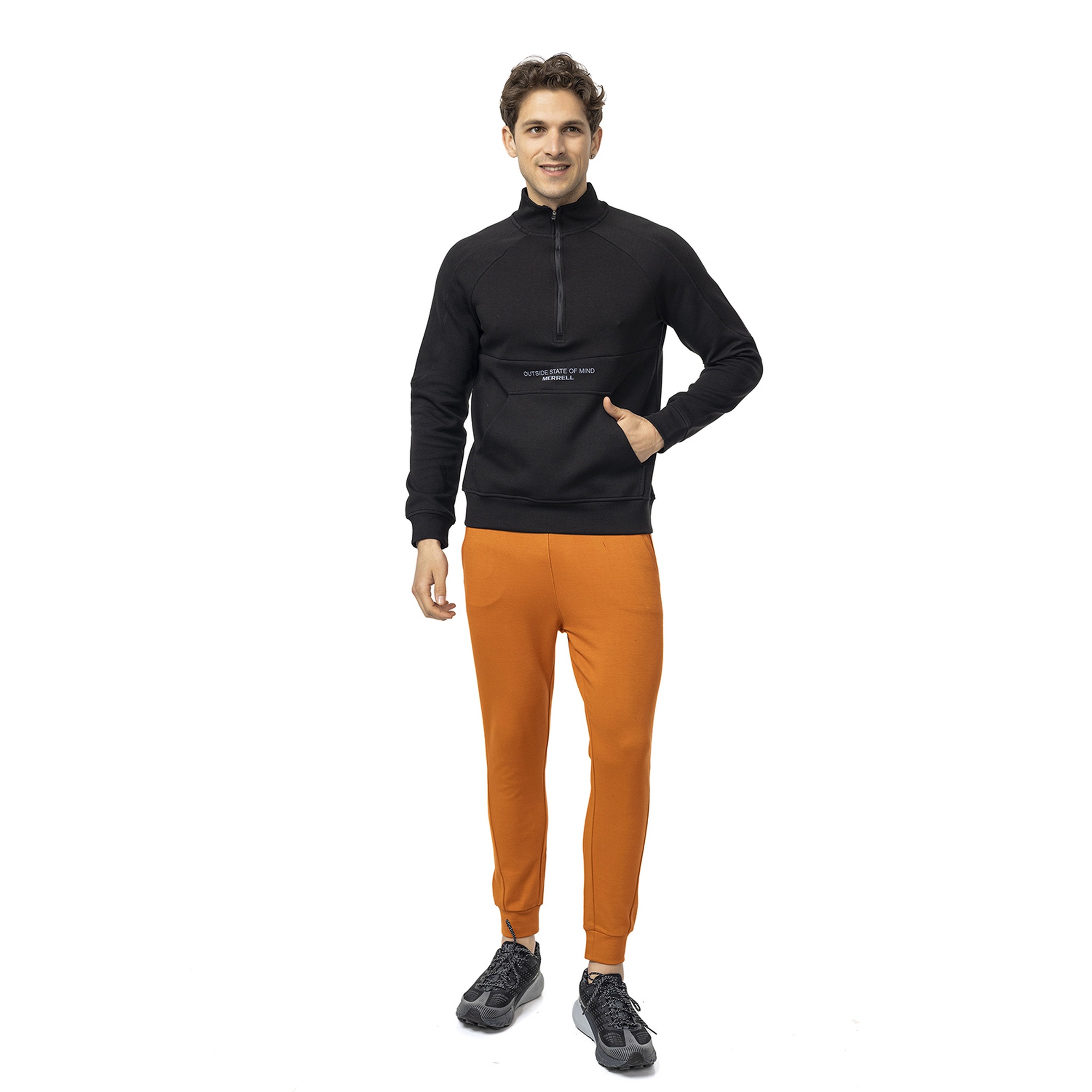 Merrell Stefan Erkek Siyah Sweatshirt