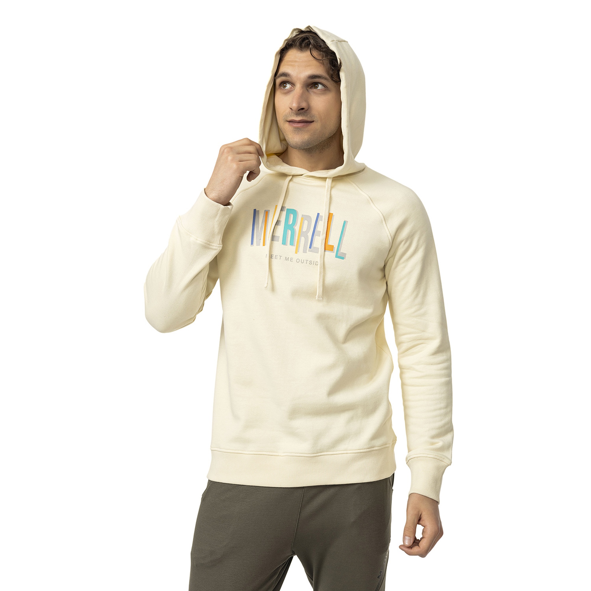 Merrell Swift Erkek Bej Sweatshirt