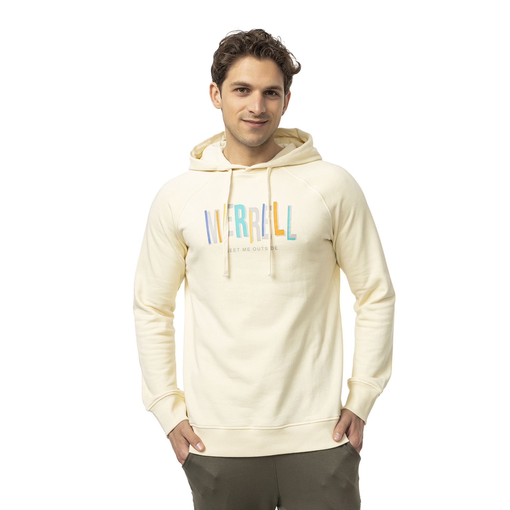 Merrell Swift Erkek Bej Sweatshirt