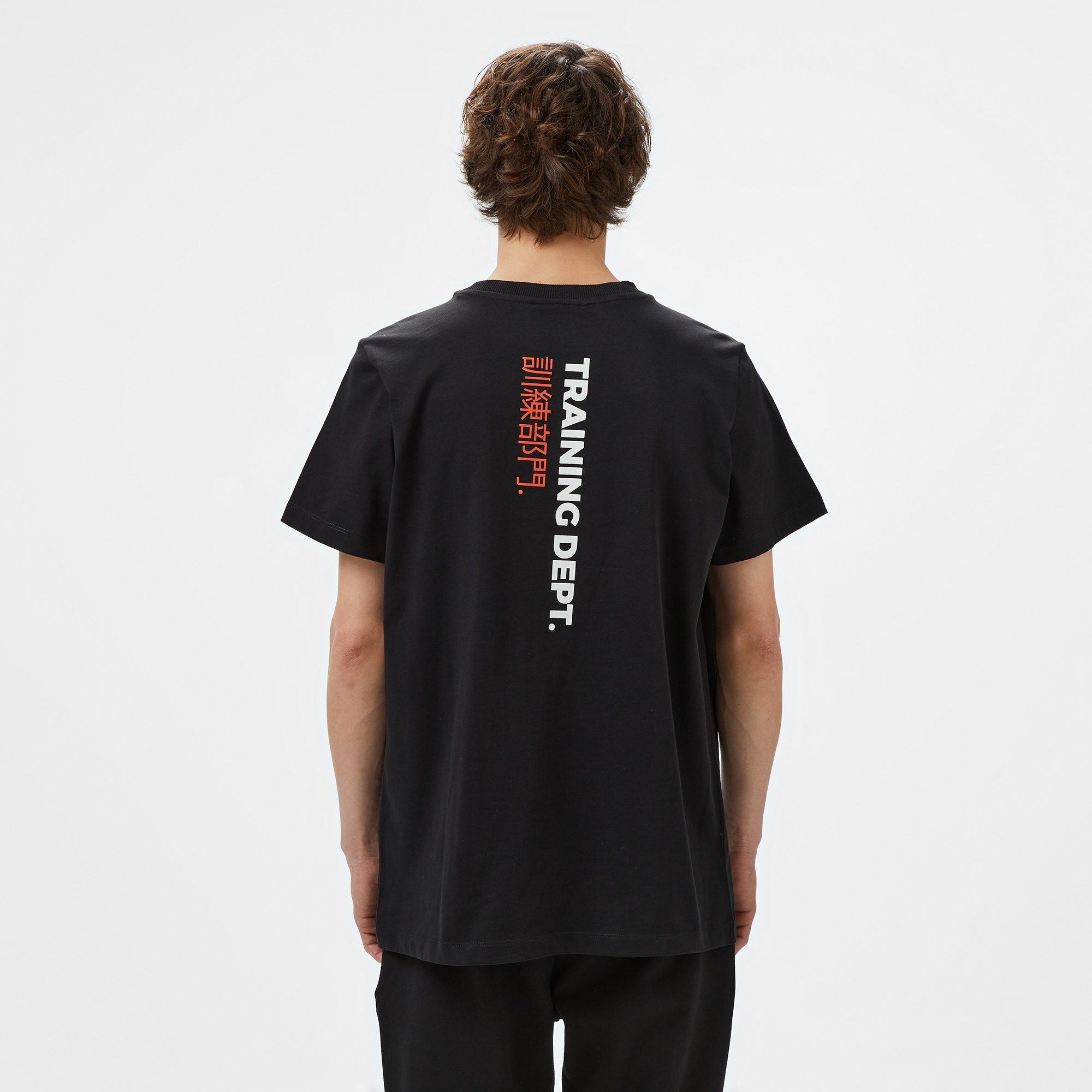 United4 Sport Training Dept Erkek Siyah Antrenman T-Shirt