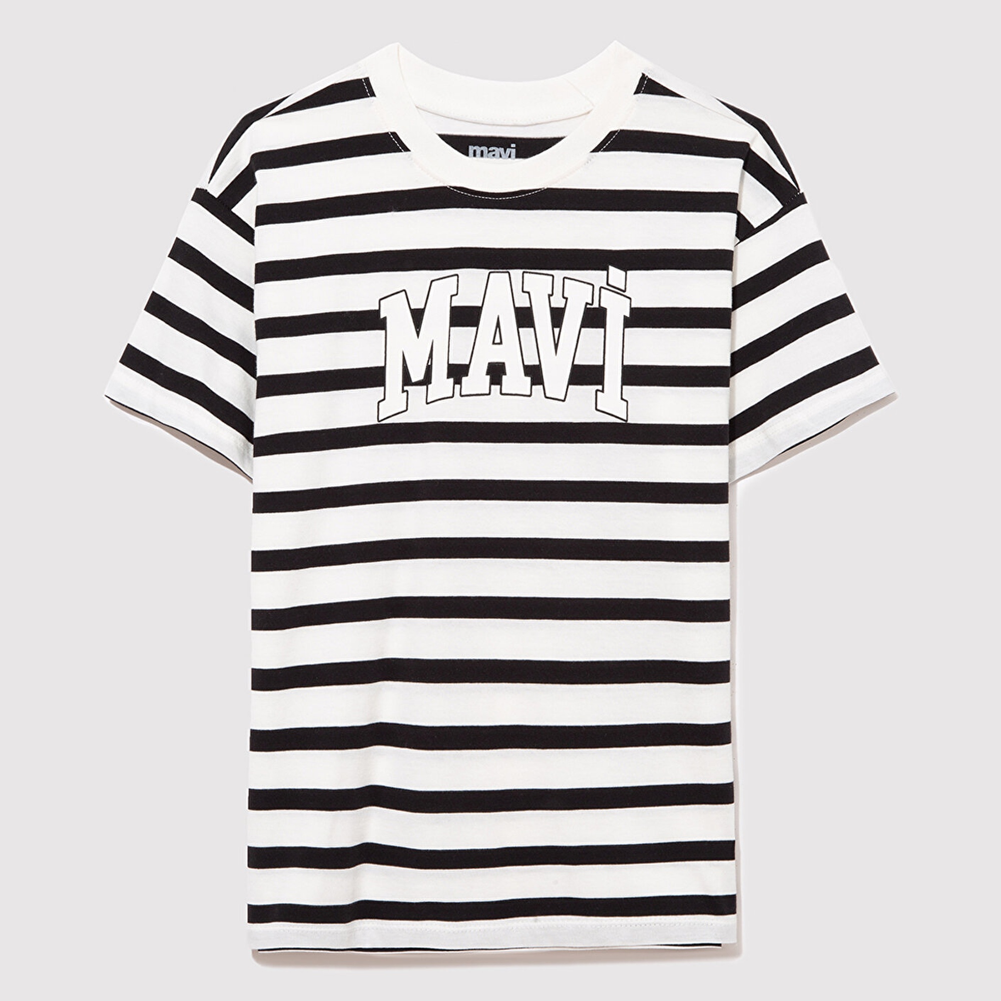 Mavi Mavi Logo Baskılı Beyaz Tişört Regular Fit / Normal Kesim 6610251-84041